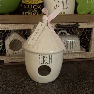 Rae Dunn Perch acorn round birdhouse